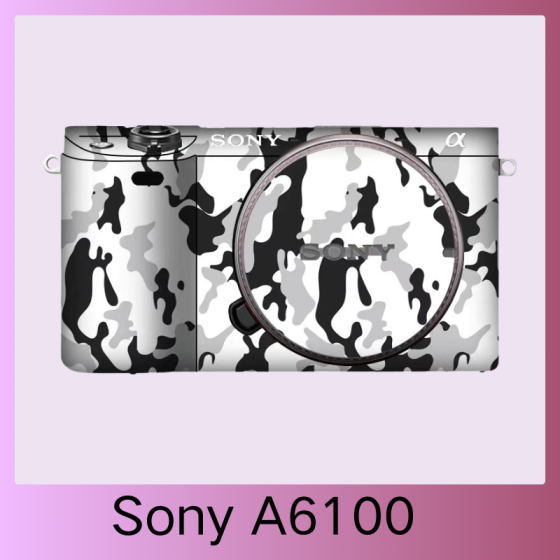Corpo da Sony A6100  - Pele câmera, adesivo câmera - com alta resistência a arranhões, à prova d'água e com design elegante.