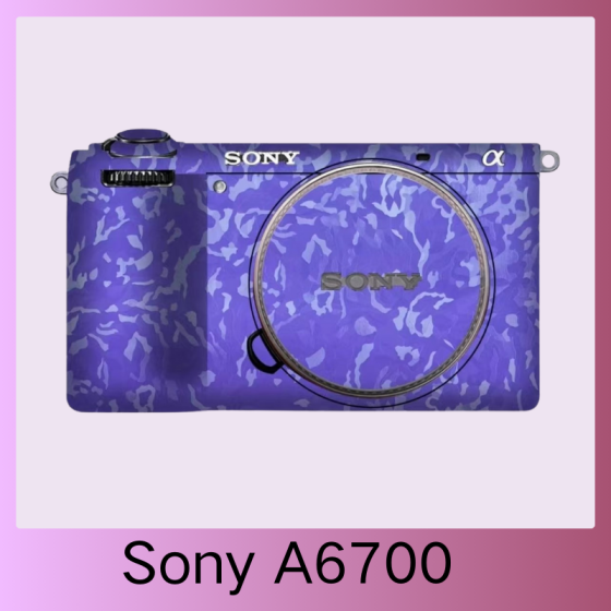 Corpo da Sony A6700  - Pele câmera, adesivo câmera - com alta resistência a arranhões, à prova d'água e com design elegante.
