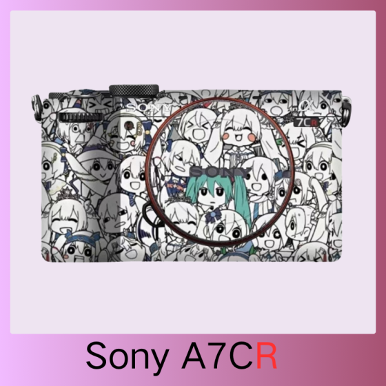 Corpo da Sony  A7CR  - Pele câmera, adesivo câmera - com alta resistência a arranhões, à prova d'água e com design elegante.