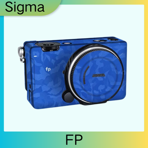 Corpo da Sigma  FP  - Pele câmera, adesivo câmera - com alta resistência a arranhões, à prova d'água e com design elegante.
