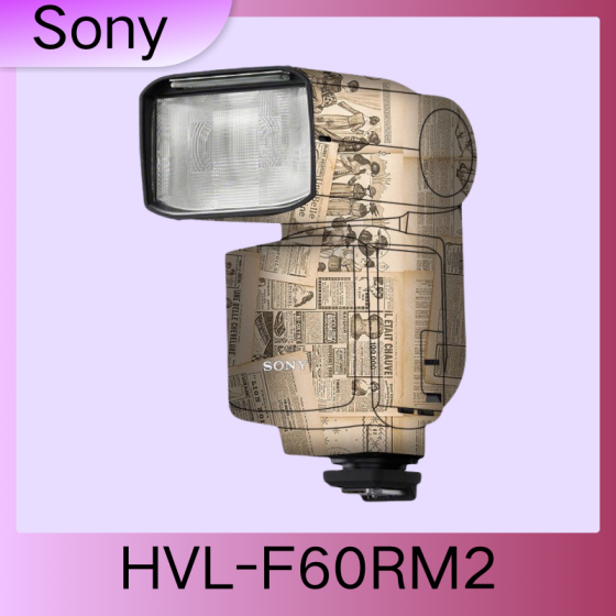 Flash Sony HVL-F60RM2  - Pele câmera, adesivo câmera - com alta resistência a arranhões, à prova d'água e com design elegante.
