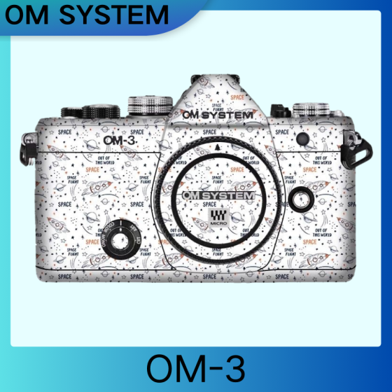 Corpo da Olympus OM-3  - Pele câmera, adesivo câmera - com alta resistência a arranhões, à prova d'água e com design elegante.
