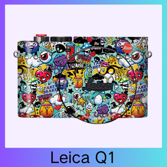 Corpo da Leica  Q1 - Pele câmera, adesivo câmera - com alta resistência a arranhões, à prova d'água e com design elegante.