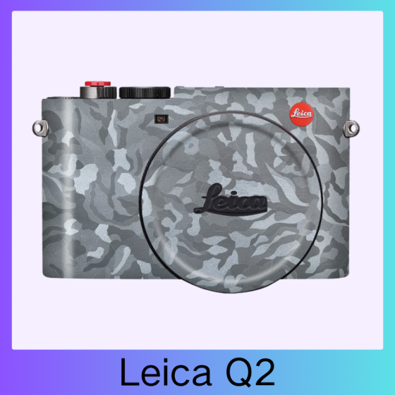 Corpo da Leica  Q2 - Pele câmera, adesivo câmera - com alta resistência a arranhões, à prova d'água e com design elegante.