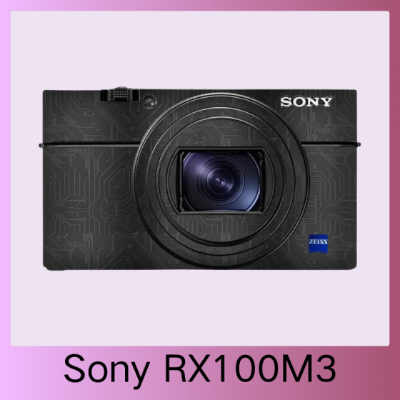 Corpo da Sony RX100M3  - Pele câmera, adesivo câmera - com alta resistência a arranhões, à prova d'água e com design elegante.